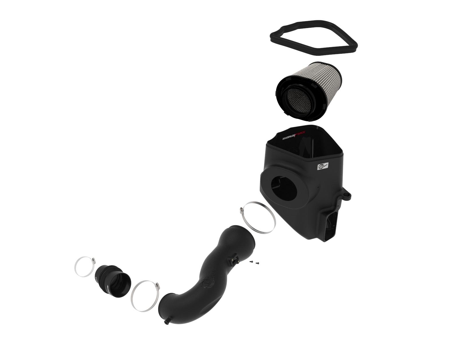 AFE Magnum FORCE Stage-2 Cold Air Intake System w/ Pro DRY S Media (GM Silverado/Sierra 1500 19-21 V6-4.3L) - 54-13057D