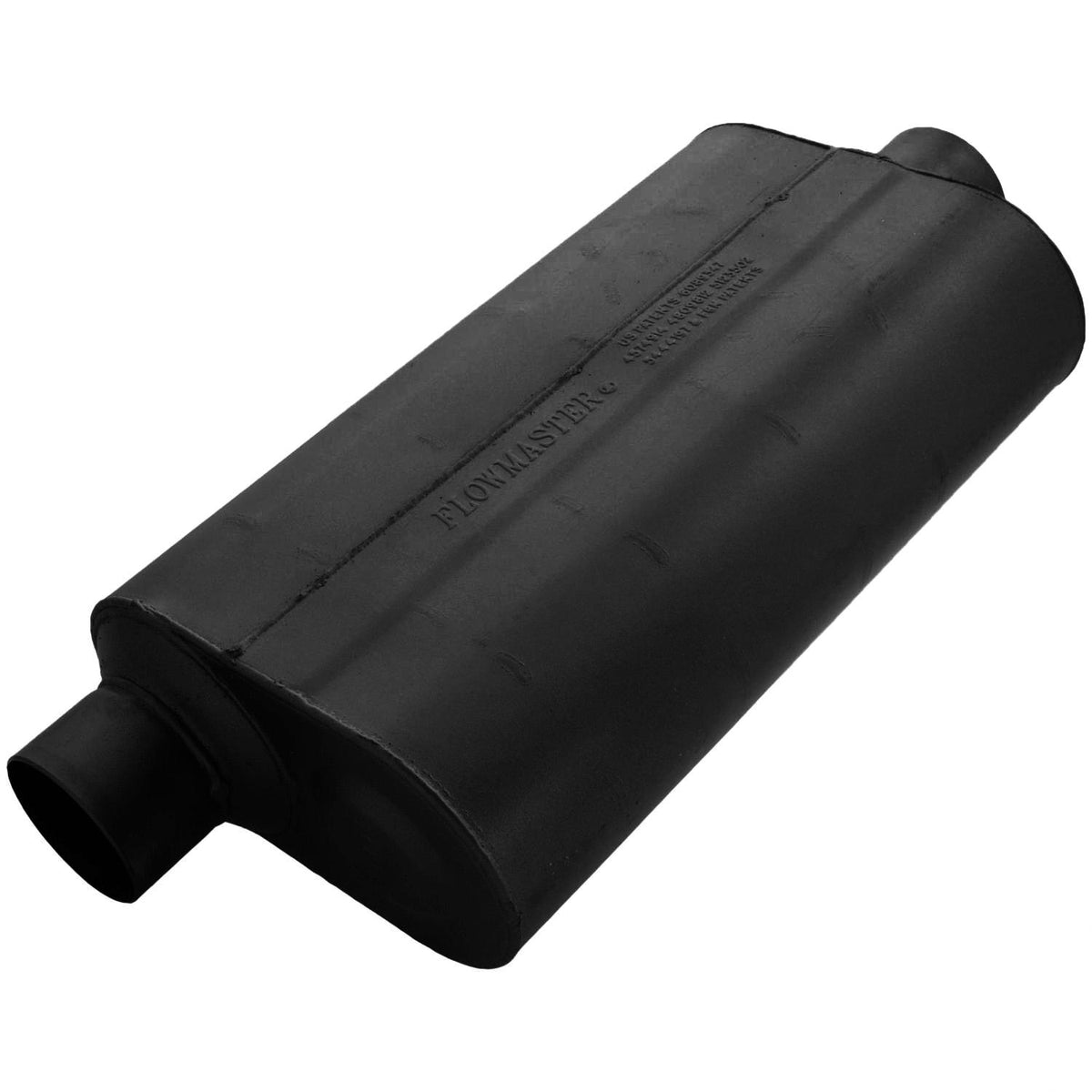 Flowmaster Super 50 Muffler - 3.00 Offset In / 3.00 Center Out - Mild Sound