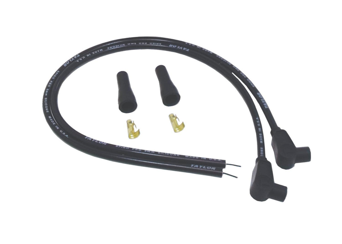 TAYLOR CABLE 8mm Spiro-Pro black MC univ 90 Spark Plug Wires - 10051