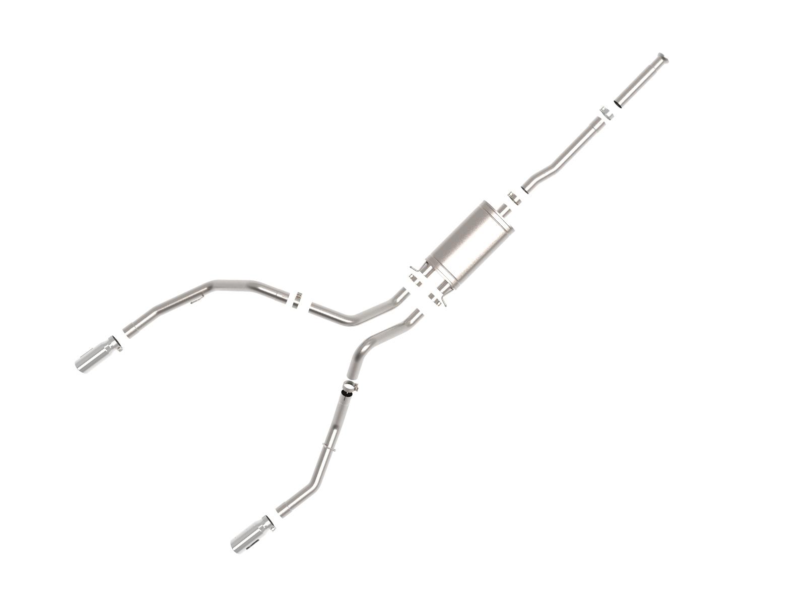 AFE MACH Force-Xp Cat-Back Exhaust System w/ Polished Tip - 49-44135-P