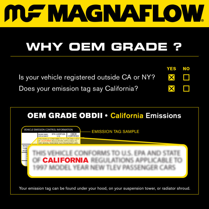 Magnaflow Direct-Fit Catalytic Converter - 21-521