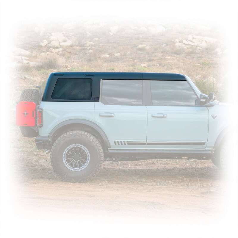 TURN Offroad 2021+ Ford Bronco 4DR Hard Top - Black/Badge Delete