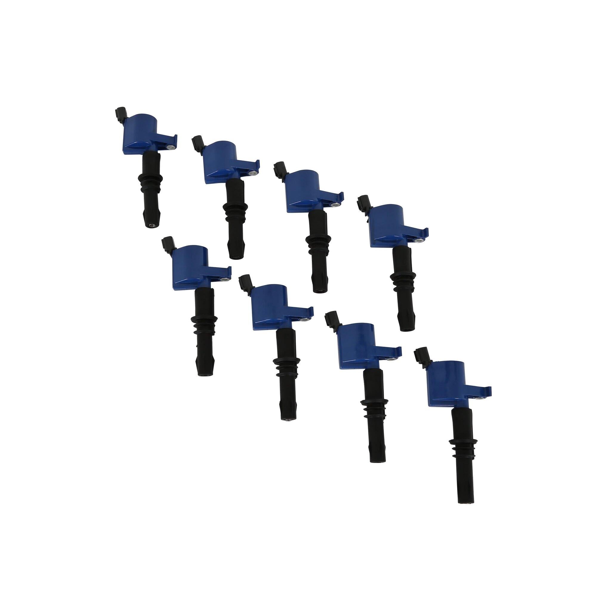 Accel 140033B-8 Coil 8Pk,Ford Mod Eng 3-Valve, Blue