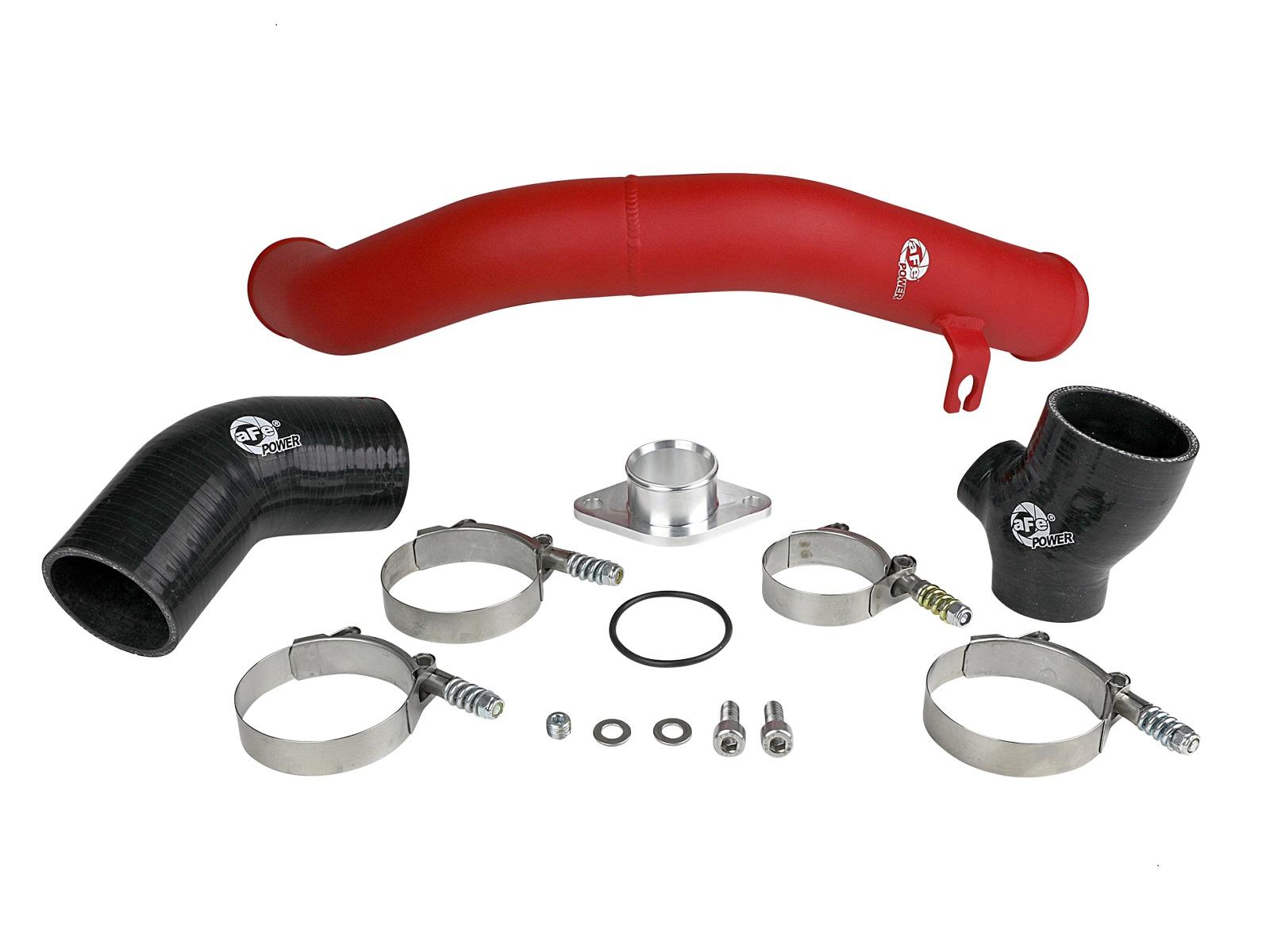AFE Hot Charge Pipe (2015-2020 Subaru WRX H4-2.0L (t)) - 46-20378-R