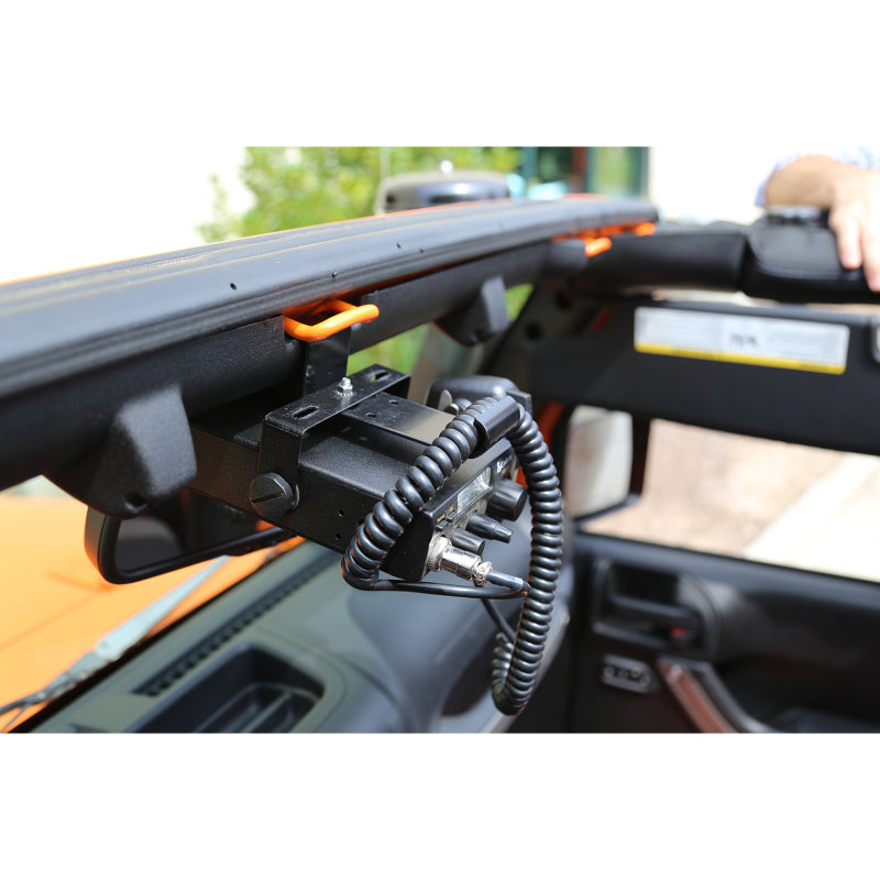 Rugged Ridge Radio Mounting Bracket Cb; 07-18 Jeep Wrangler Jk - 11503.95