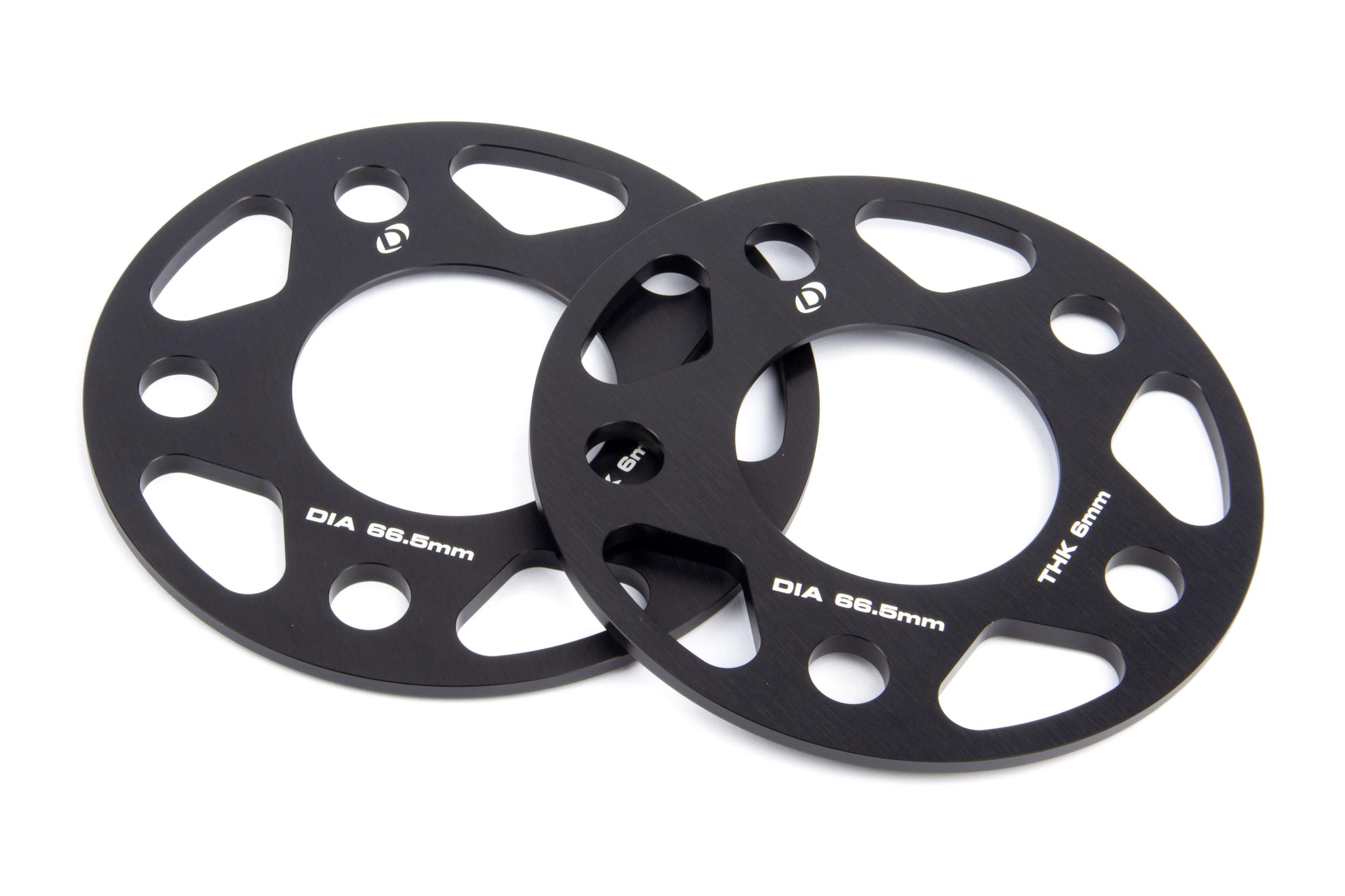 Dinan Wheel Spacer Kit - 66.5mm - 6mm Thick - D210-2024