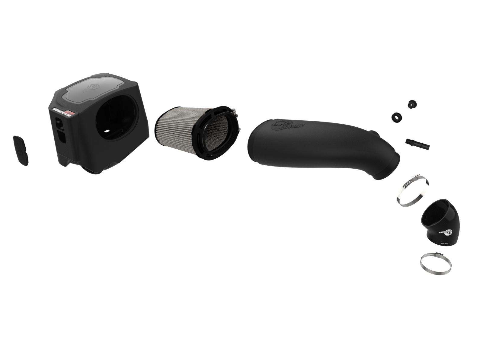 AFE Momentum GT Cold Air intake System - Pro DRY S Filter (2022-2023 Jeep Wagoneer (WS) V8-5.7L) - 50-70106D