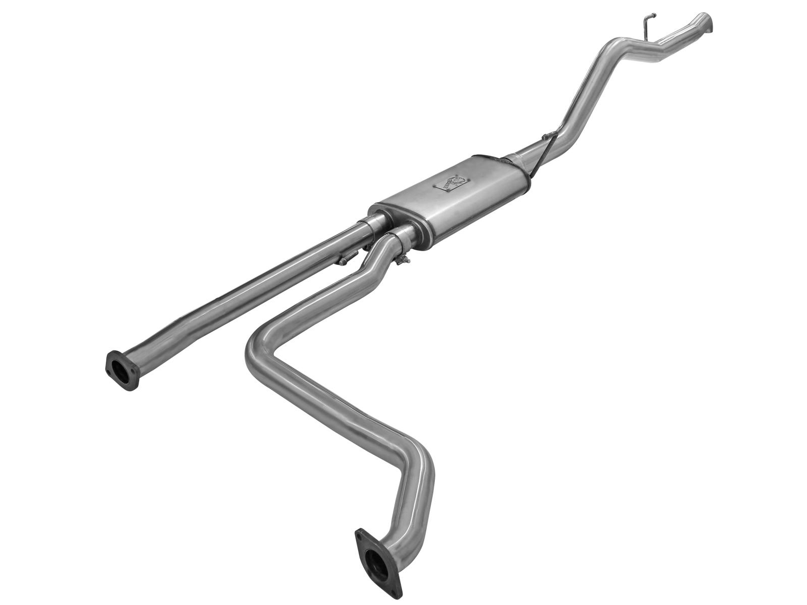AFE MACH Force-Xp 3 IN 409 Stainless Steel Cat-Back Exhaust System (2005-2019 Frontier) - 49-46104