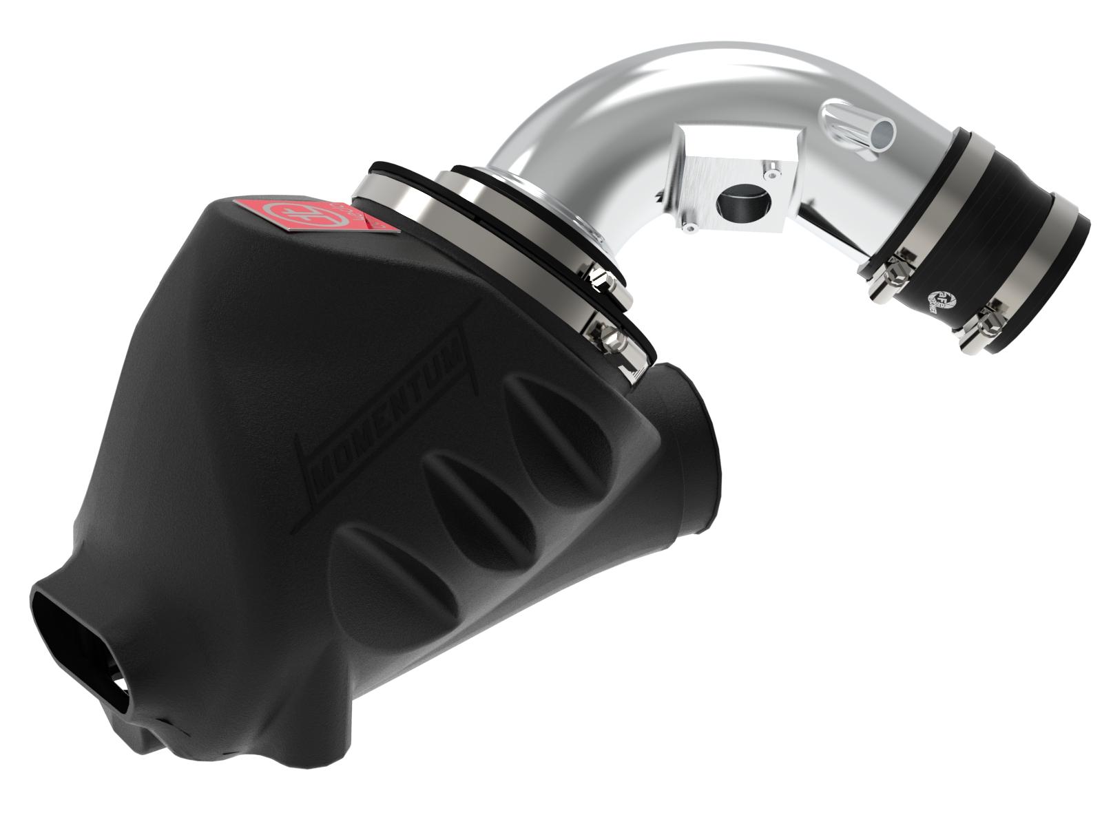 AFE Takeda Momentum Cold Air Intake System w/ Pro DRY S Media Polished (2012-2015 ILX, Civic) - TM-1018P-D