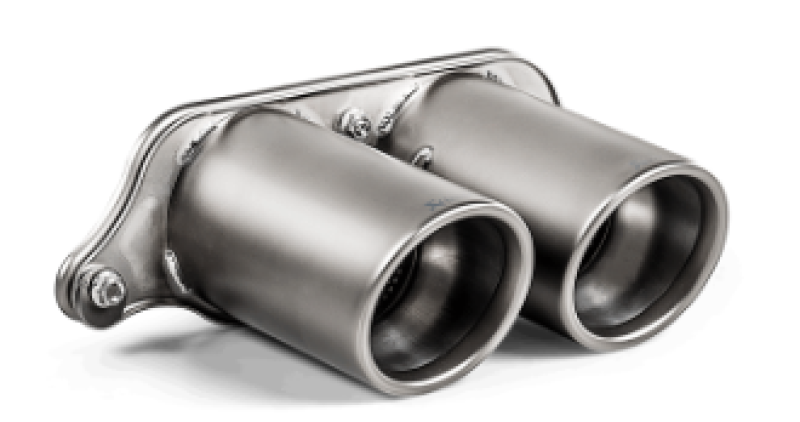 Akrapovic 2014-2020 Porsche Tail pipe set (Titanium). (2014-2019 911) - TP-T/S/19
