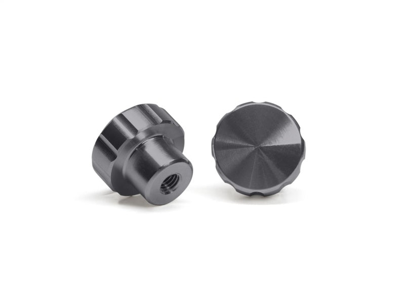 WeatherTech Colored Billet Knobs-Graphite