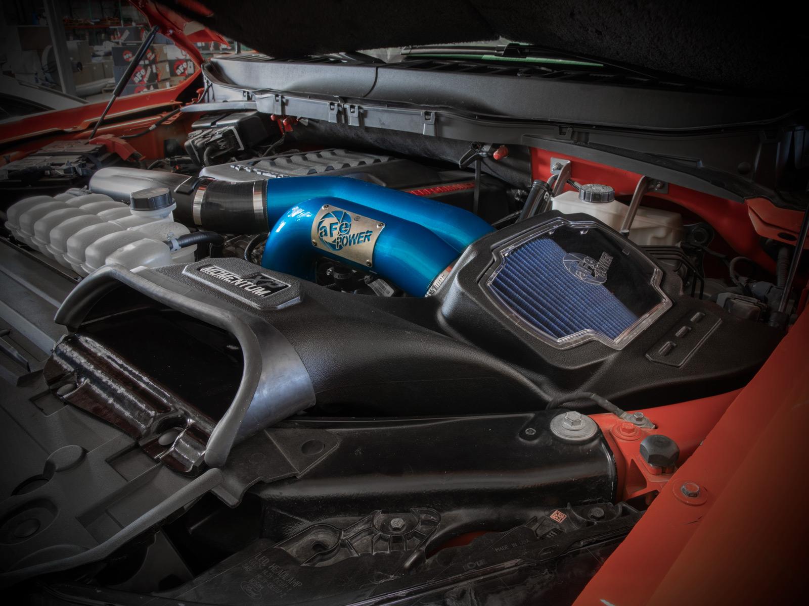 AFE Momentum XP Cold Air Intake System w/ Pro 5R Filter Blue (2021-2024 Expedition , F-150 Raptor, F-150 , Navigator) - 50-30072RL