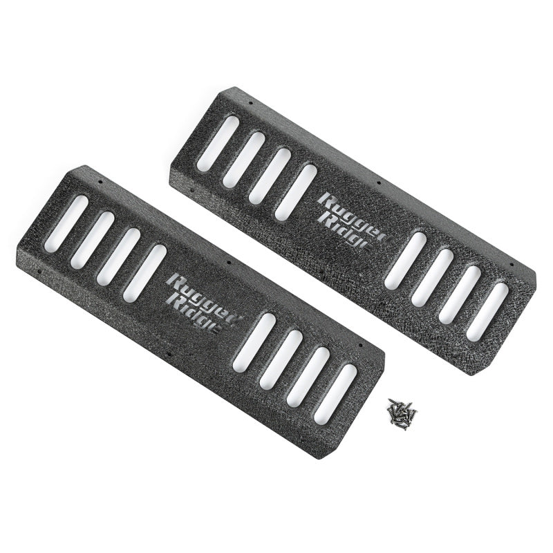 Rugged Ridge Rrc Side Armor Guard Plate Kit; 07-18 Jeep Wrangler Jk - 11504.24