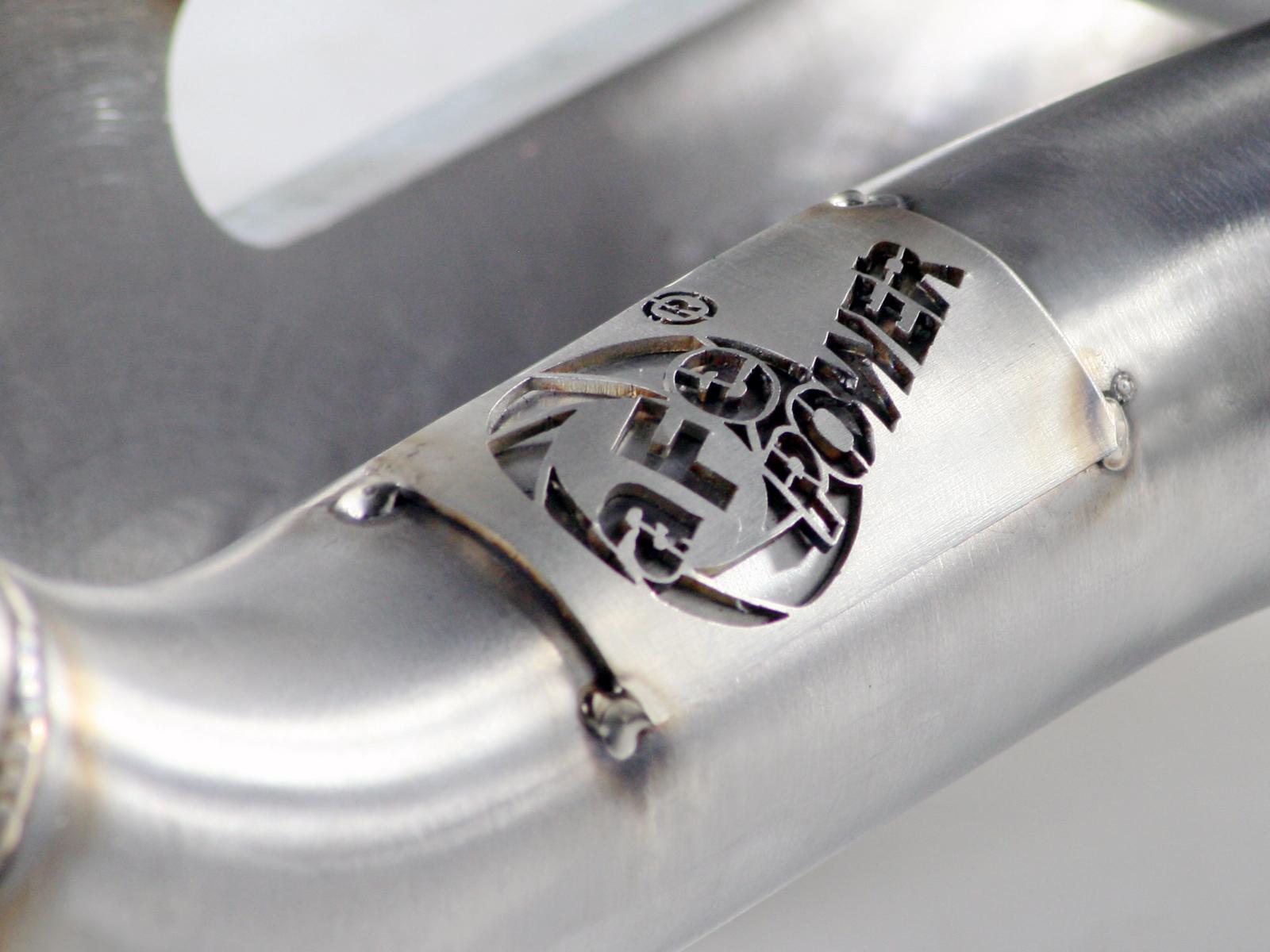 AFE Twisted Steel 409 Stainless Steel Short Tube Header (Jeep Wrangler (TJ) 00-06 L6-4.0L) - 48-46202