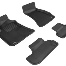 3D MAXpider 2008-2010 Dodge Challenger Kagu 1st & 2nd Row Floormats - Black