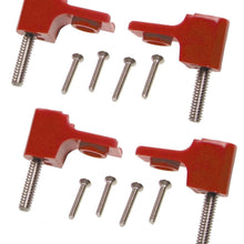TAYLOR CABLE Bracket, horizontal red  - 42721