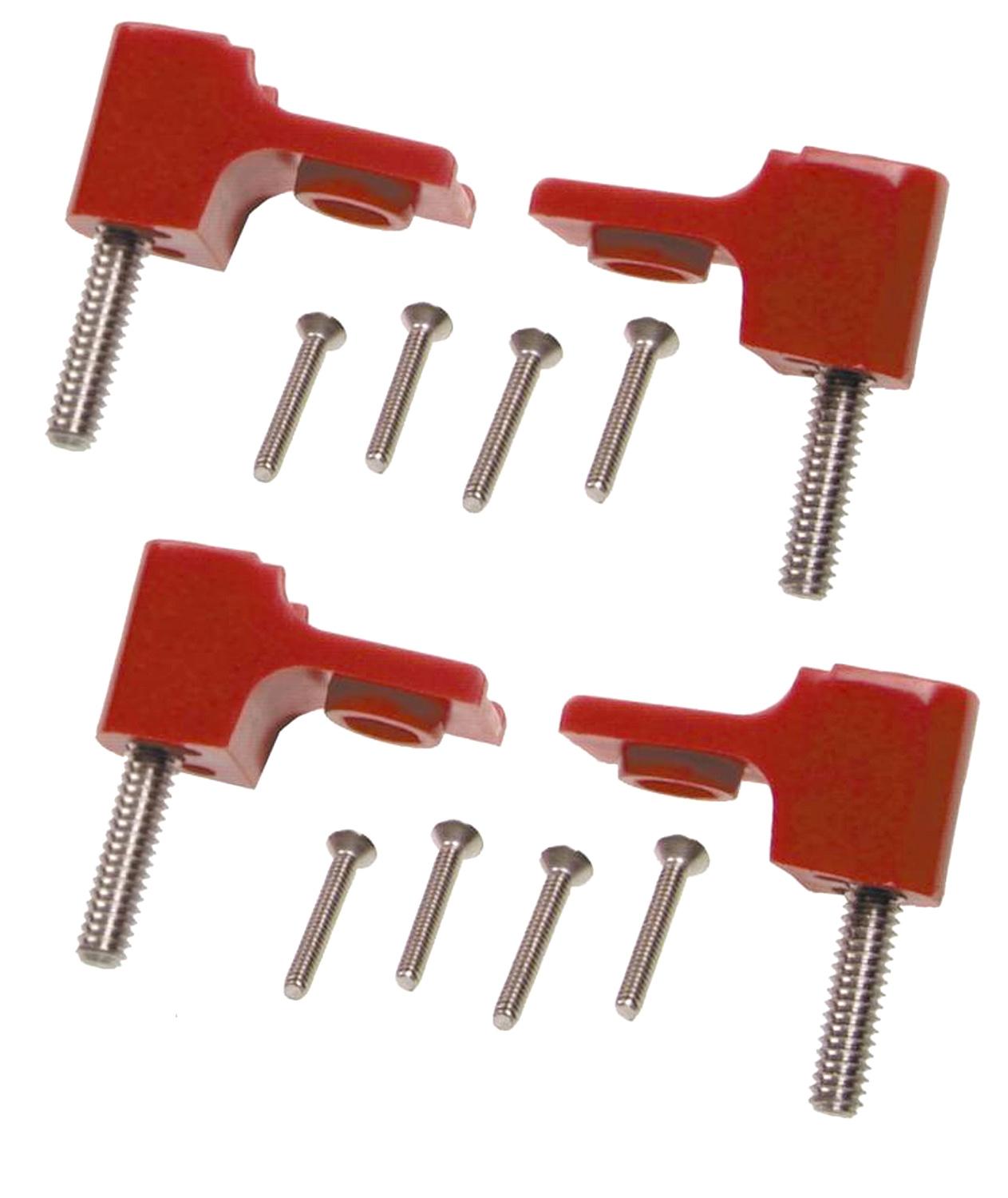TAYLOR CABLE Bracket, horizontal red  - 42721
