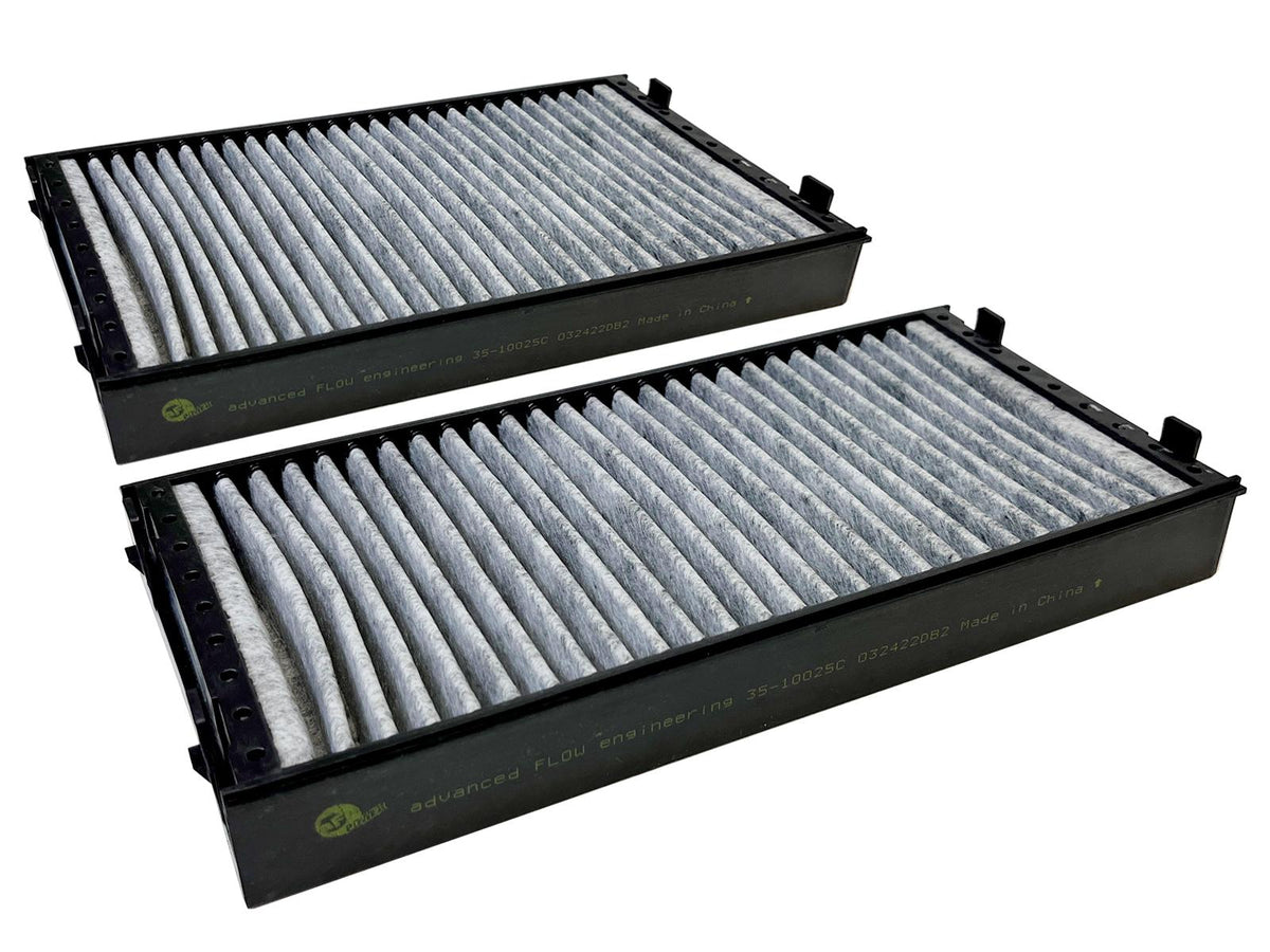 AFE aFe POWER Carbon Cabin Air Filter Various BMW X5/X6 Models 07-19 - 35-10025C-MB