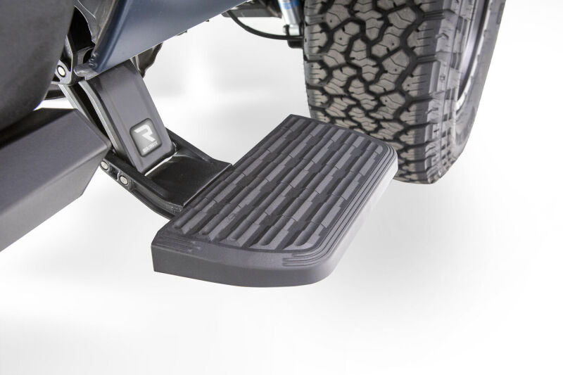 AMP Research Bedstep 2 Flp Dwn Side Bmpr Stp 2019-2021 Ram 3500, Dually, 8 Ft Bed - 75419-01A