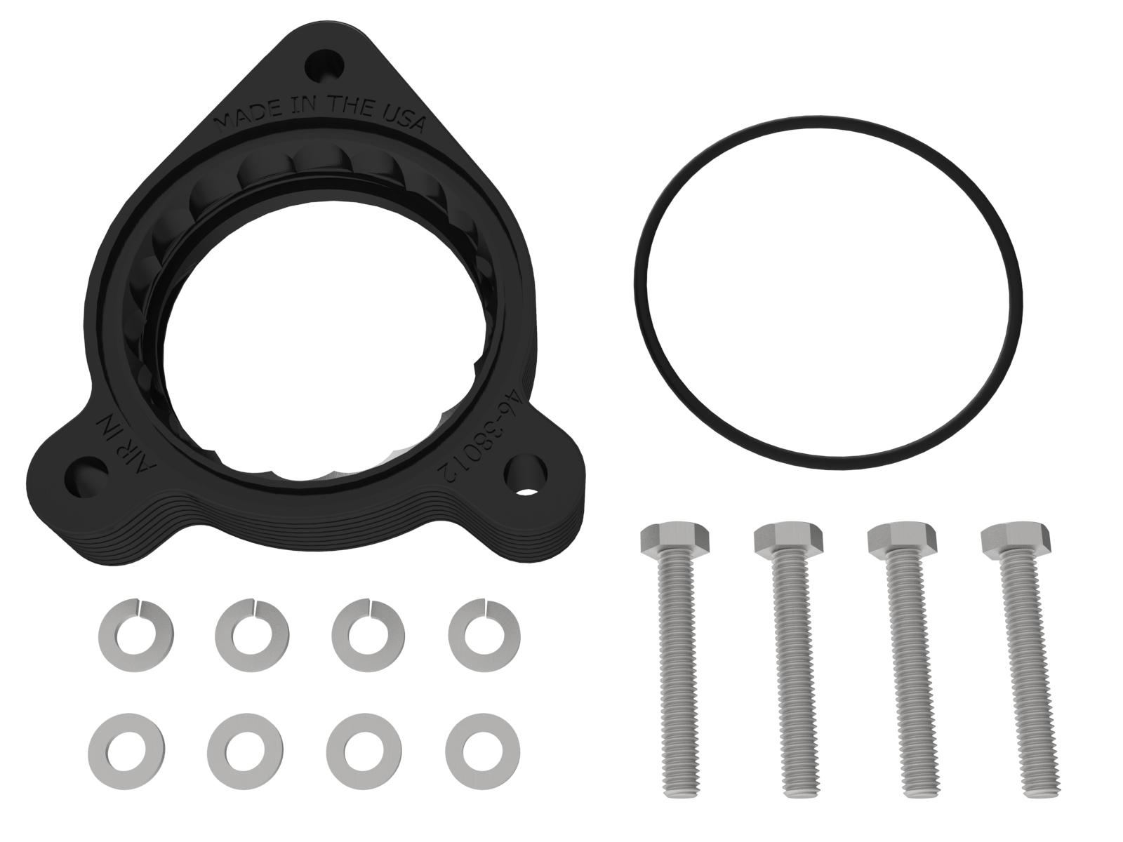 AFE 46-38012B Silver Bullet Throttle Body Spacer Black (2019-2021 Toyota Corolla L4-2.0L)