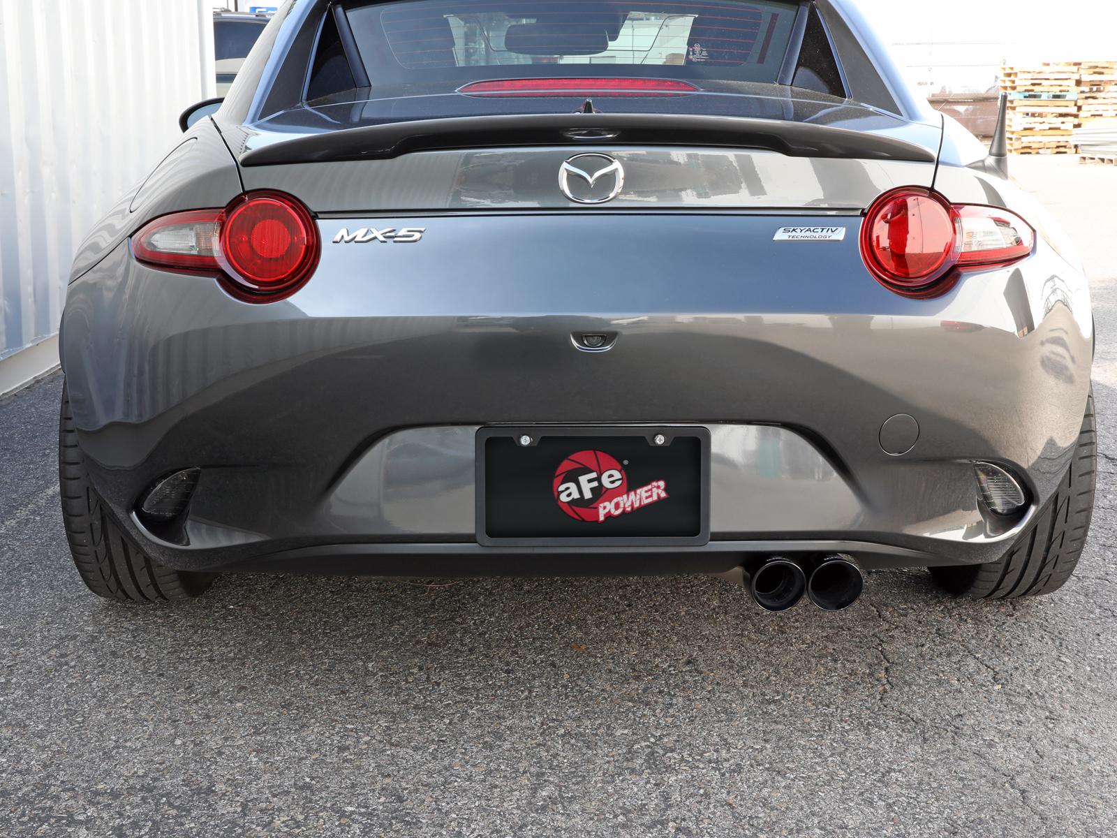 AFE Axle-Back Exhaust System (2016-2019 Mazda MX-5 Miata L4-2.0L) - 49-37004-B