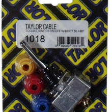 TAYLOR CABLE Toggle Switch on/off w/boot 50 amp - 1018