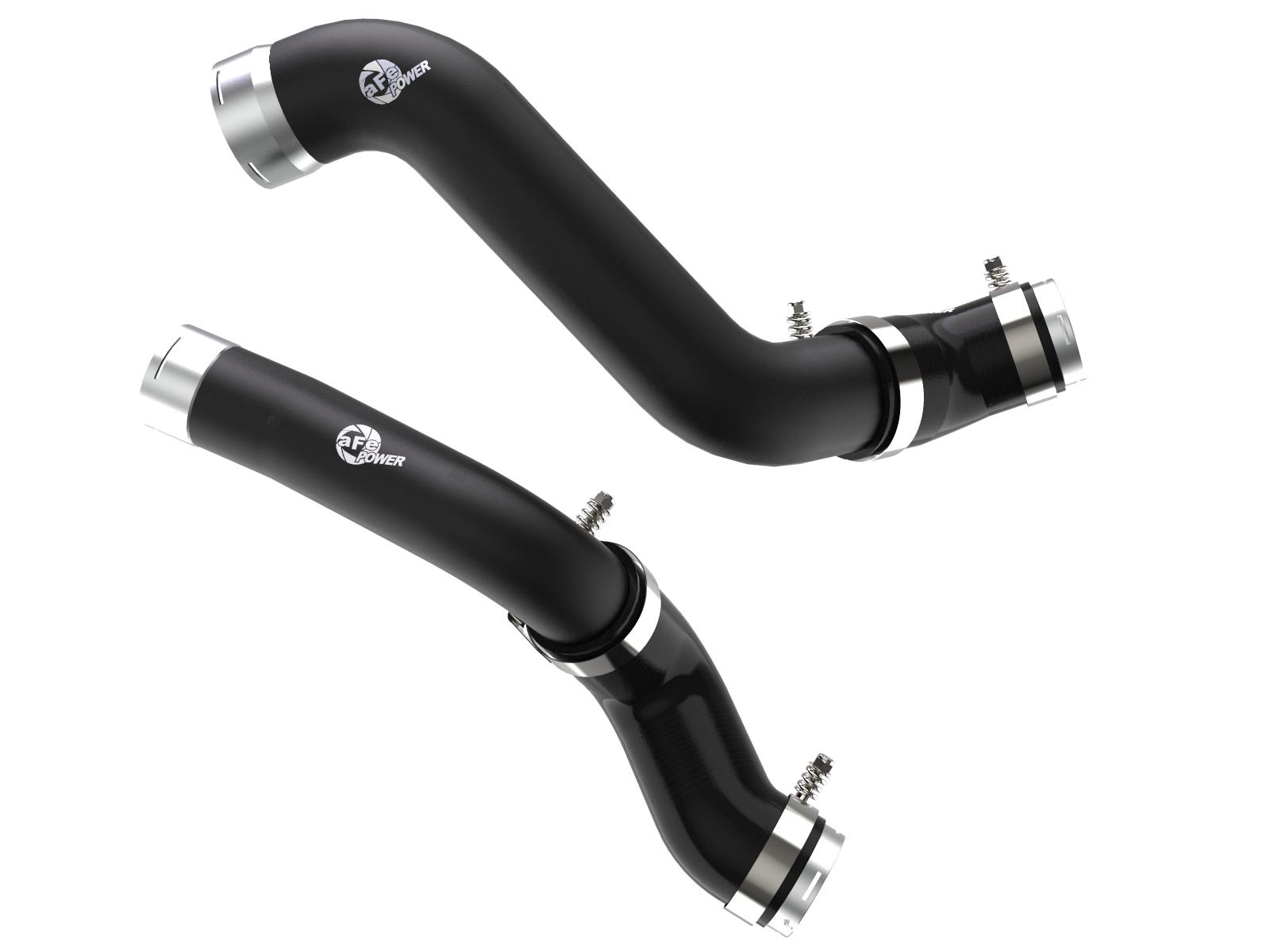 aFe Blade Runner 2 1/2" Intercooler Tubes - Hot & Cold Side (2019-2020 GM 1500 Series 2.7L Trucks) - 46-20424-B