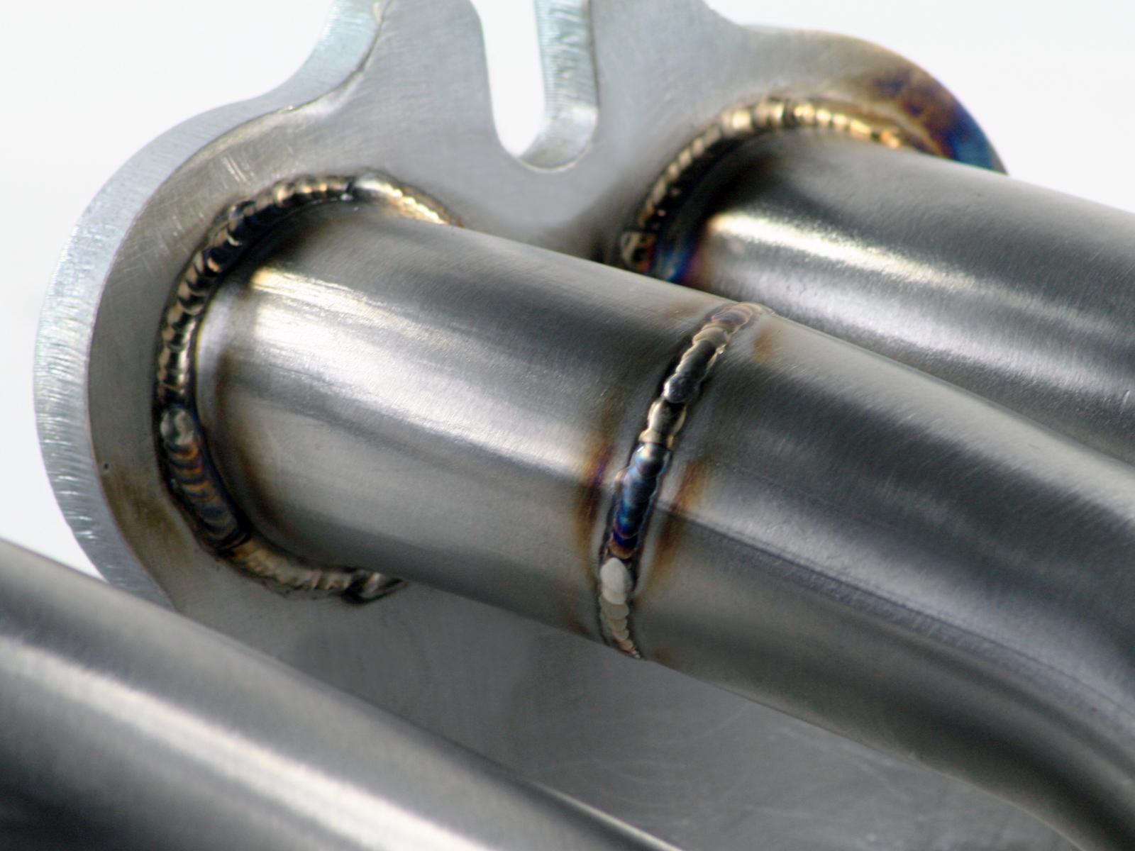 AFE Twisted Steel 409 Stainless Steel Short Tube Header (Jeep Wrangler (TJ) 00-06 L6-4.0L) - 48-46202
