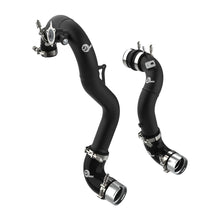 aFe BladeRunner Aluminum Hot and Cold Charge Pipe Kit - Black (2021-2025 Ford Bronco 2.3L) - 46-20574-B