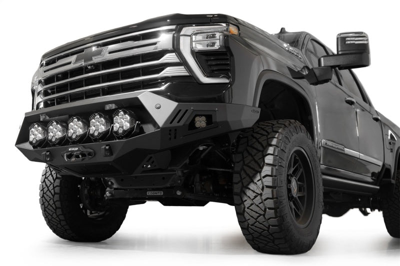 Addictive Desert Designs 2023-2025 Chevrolet Silverado 2500, 3500 Bomber HD Front Bumper - F820043500103