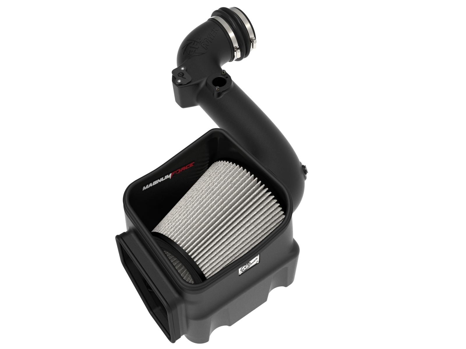 AFE 54-13016D Magnum FORCE Stage-2 Cold Air Intake System w/ Pro DRY S Filter (2011-2016 GM Diesel Trucks V8-6.6L TD LML)