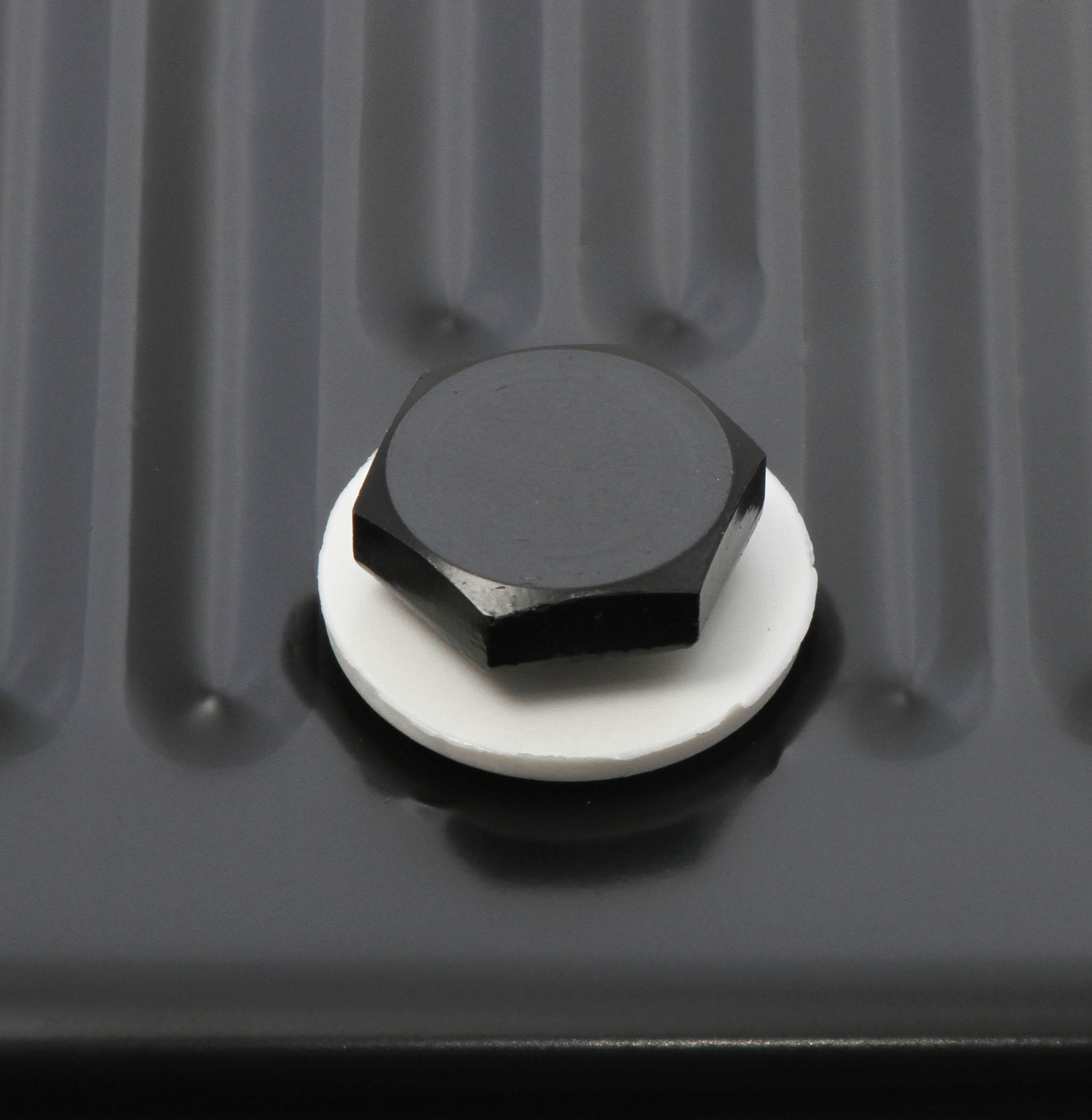 Mr. Gasket 9756BMRG Trans Pan Ford C6 Black