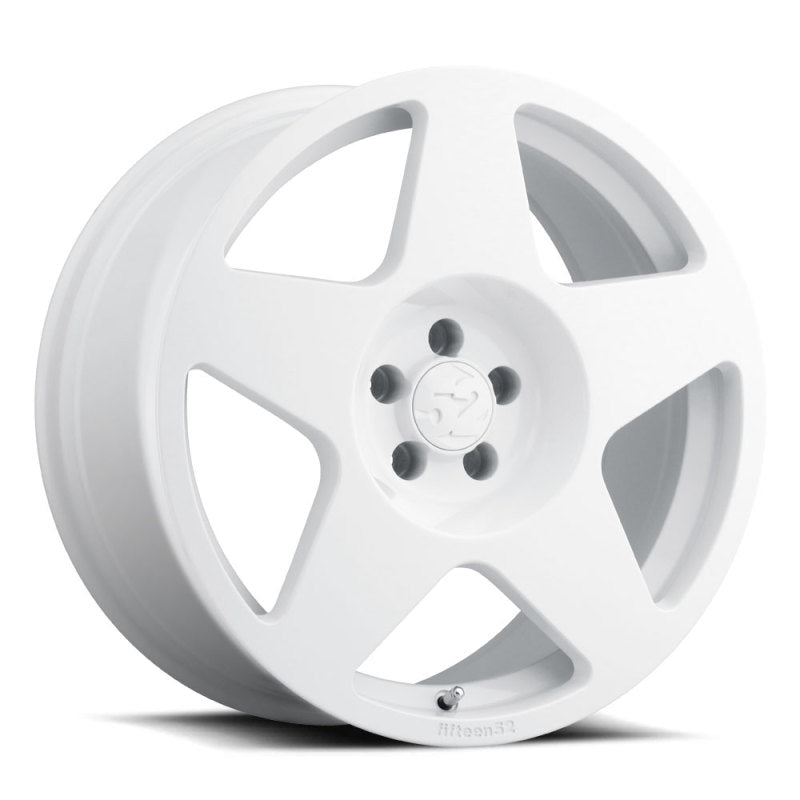 fifteen52 18x8.5 (5x112TARMAC Wheel, 6.5 BS in RALLY WHITE (GLOSS WHITE) - TARRW-88551+45