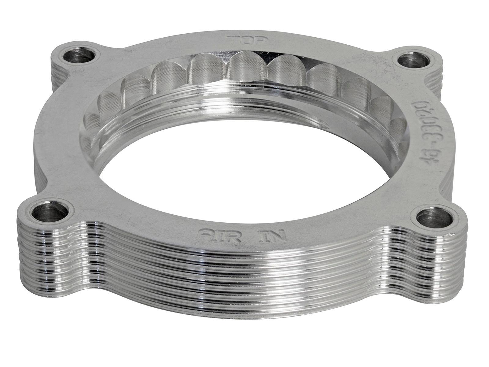 AFE Silver Bullet Throttle Body Spacer Kit (2011-2021 F-250 Super Duty, F-350 Super Duty, Mustang) - 46-33020