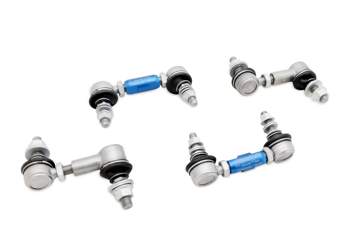 SuperPro HD Adjustable End Link Set (TRC1045 + TRC1225A) (2003-2009 350Z) - TRCLNKSET16