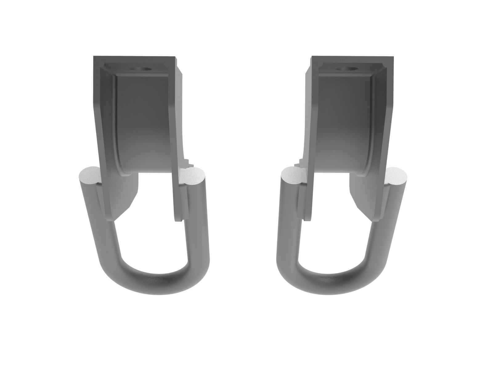 AFE aFe POWER Front Tow Hook Gray Toyota Tundra 22-23 V6-3.4L (tt) - 450-72T001-G