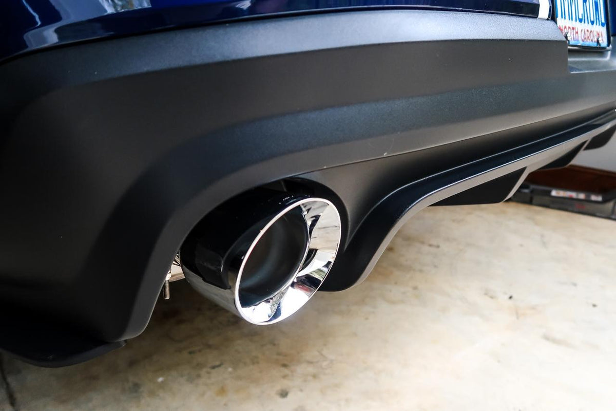 AWE 3020-32040 2011-2014 Mustang GT Track Edition Axle-back - Chrome Silver Tips