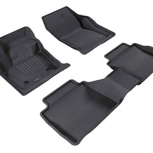 3D MAXpider 2013-2016 Lincoln MKZ Kagu 1st & 2nd Row Floormats - Black