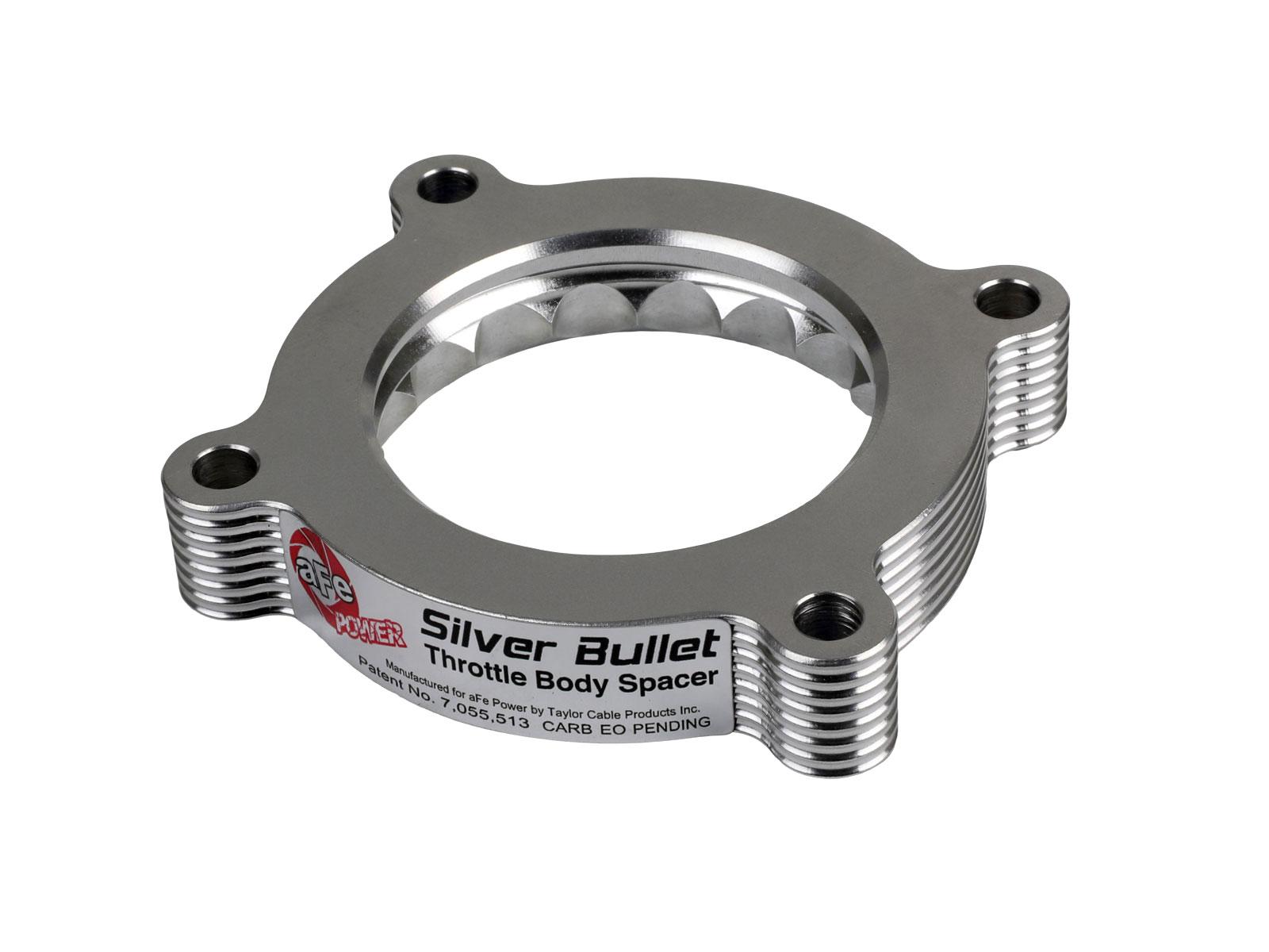 AFE Silver Bullet Throttle Body Spacer Kit (Ford F-150 11-14 V6-3.7L) - 46-33016