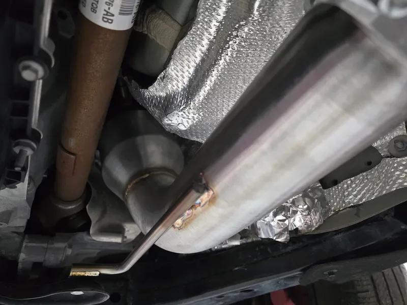 CVF Stainless Steel Catted Downpipes (2020-2024 Explorer ST) - FEST2022CDP-1