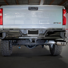 aFe Large Bore-HD 5 IN 409 Stainless Steel DPF-Back Exhaust System w/ Polished Tip (GM Diesel Trucks 24-25 V8-6.6L (td) L5P)- 49-44147-P