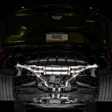 AWE SwitchPath™ Exhaust for Cadillac CT4-V Blackwing - Diamond Black Tips - 3025-43436