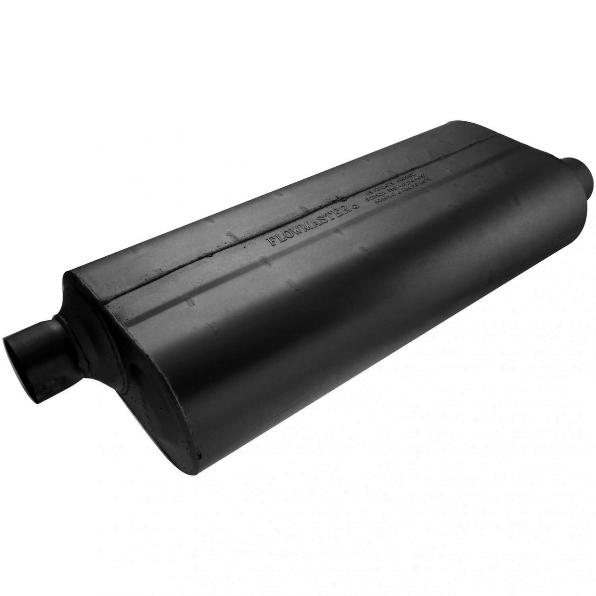 Flowmaster 70 Series Muffler - 2.50 Offset In / 2.50 Offset Out - Mild Sound