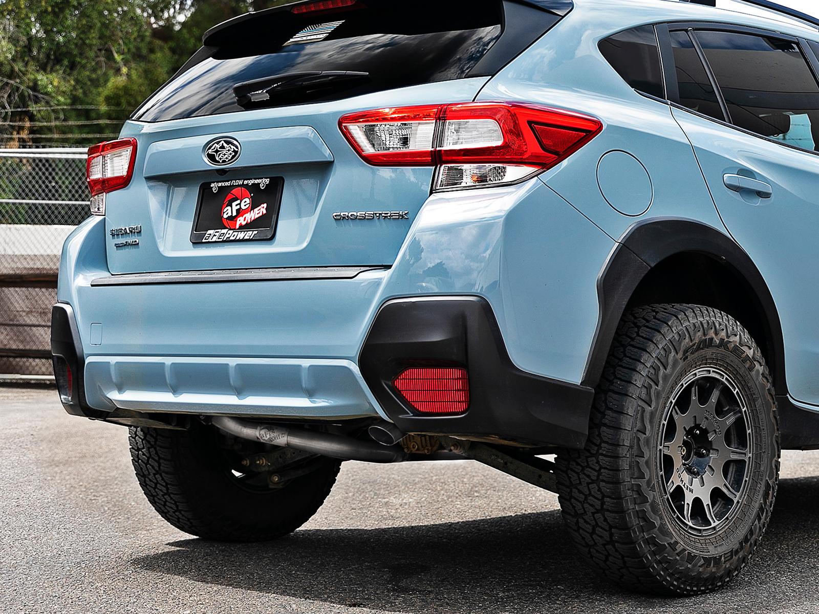 AFE Cat-Back Exhaust System (2018-2019 Subaru Crosstrek H4-2.0L) - 49-36803