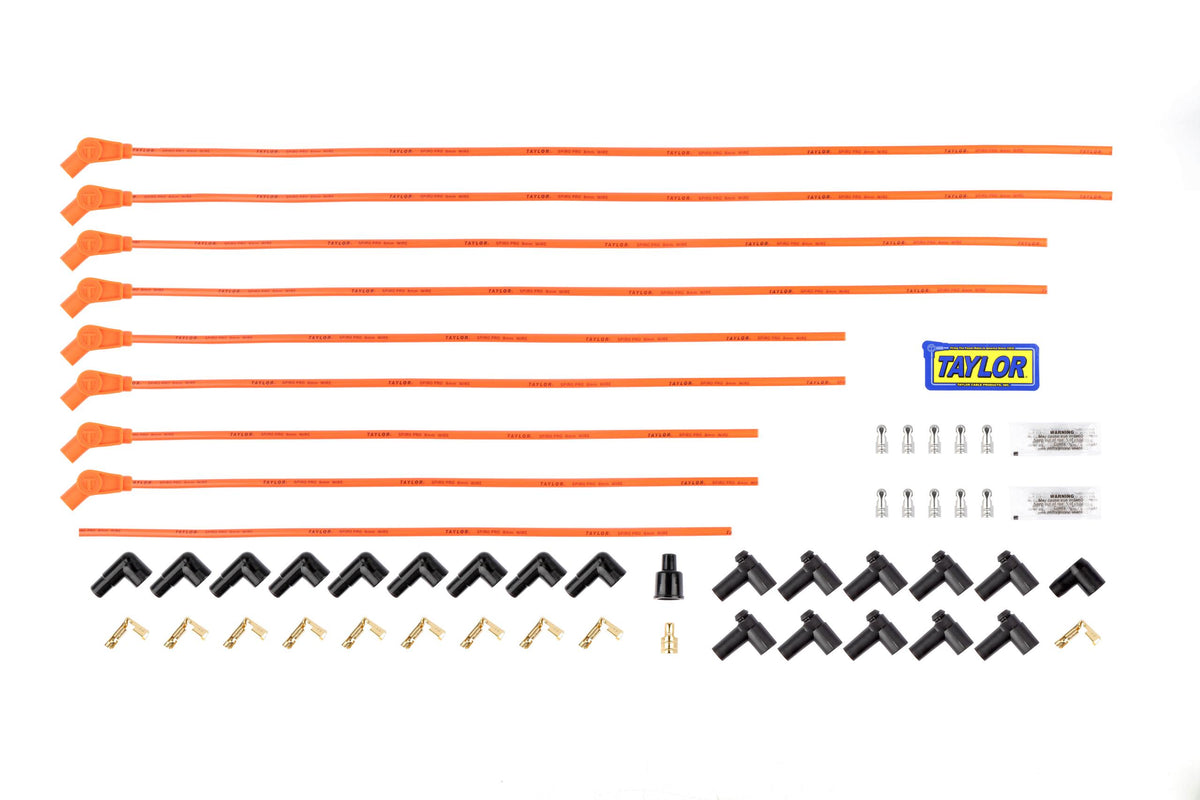 TAYLOR CABLE 8mm Spiro-Pro univ 8 cyl 135 Orange - 78353