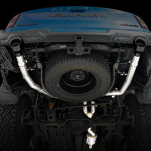 AWE 0FG Dual Rear Exit Catback for 5th Gen RAM 1500 5.7L (with bumper cutouts) - Diamond Black Tips - 3015-33006