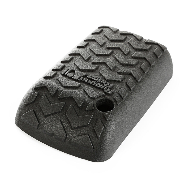 Rugged Ridge Door Armrest Cover Black; 97-01 Jeep Wrangler Tj - 13104.61