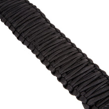 Rugged Ridge Grab Handle Paracord A-Pillar/Seat Mounted Black; 07-18 Wrangler Jk - 13305.82