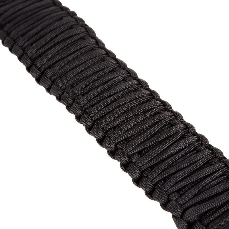 Rugged Ridge Grab Handle Paracord A-Pillar/Seat Mounted Black; 07-18 Wrangler Jk - 13305.82
