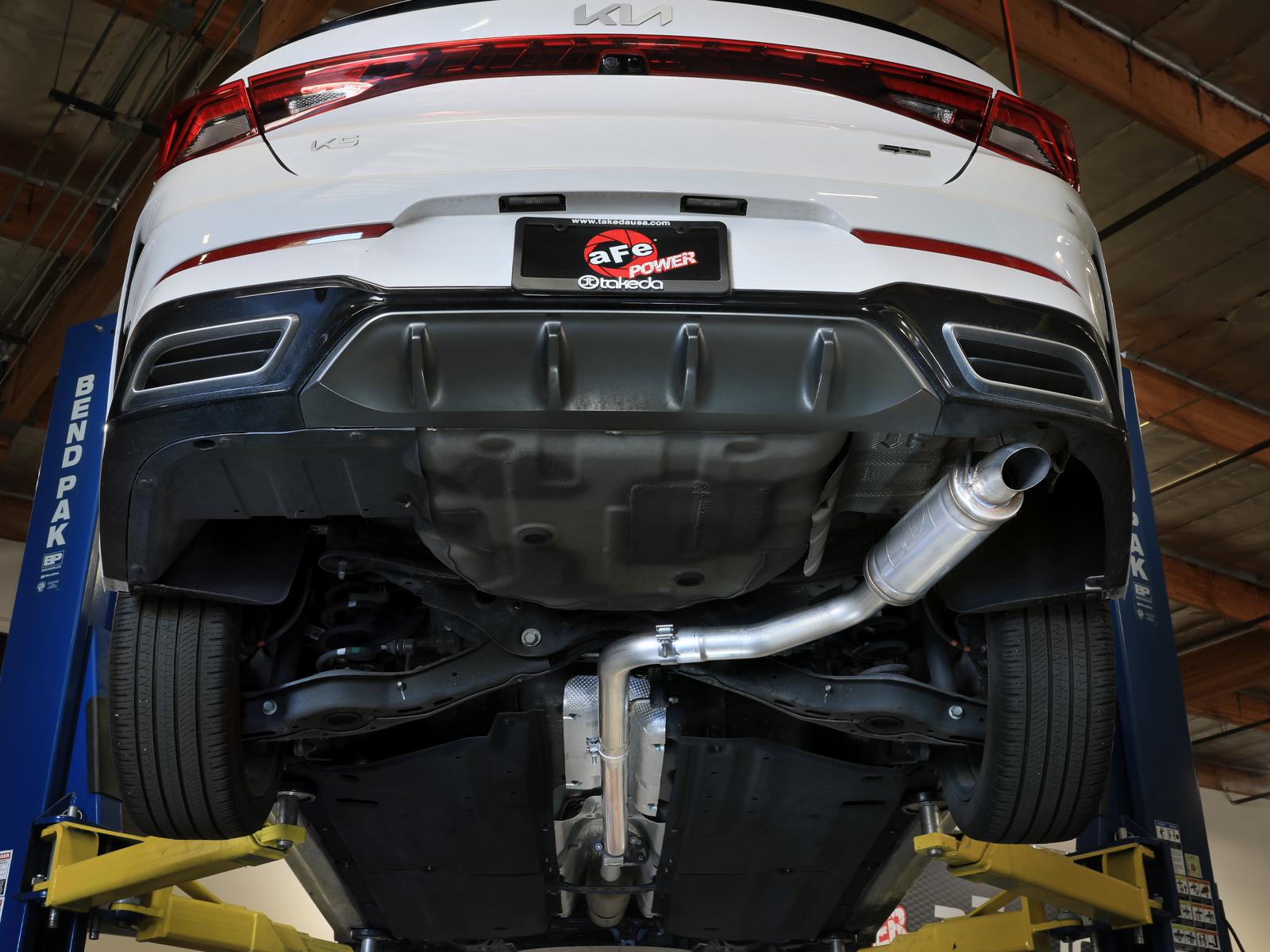 AFE Takeda 2-1/2 IN 304 Stainless Steel Cat-Back Exhaust System (2021-2024 K5) - 49-37041